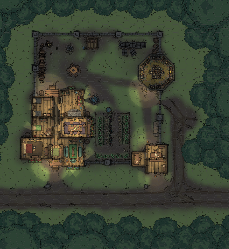 Garagalo Dovecote Map